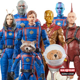 Guardians of the Galaxy Vol. 3 Marvel Legends 6-Inch Action Figures Wave 1 Set