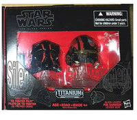 Star Wars Black Series Die-Cast Metal Helmets Tie Fighter Pilot Elite & Poe Damero by Hasbro