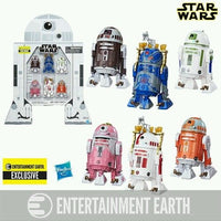 Star Wars Astromech Droids 3 3/4-Inch Figures - EE Exclusive 6-pk Set by Hasbro