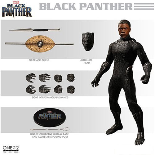 Black Panther One:12 Collective Action Figure by Mezco Toyz