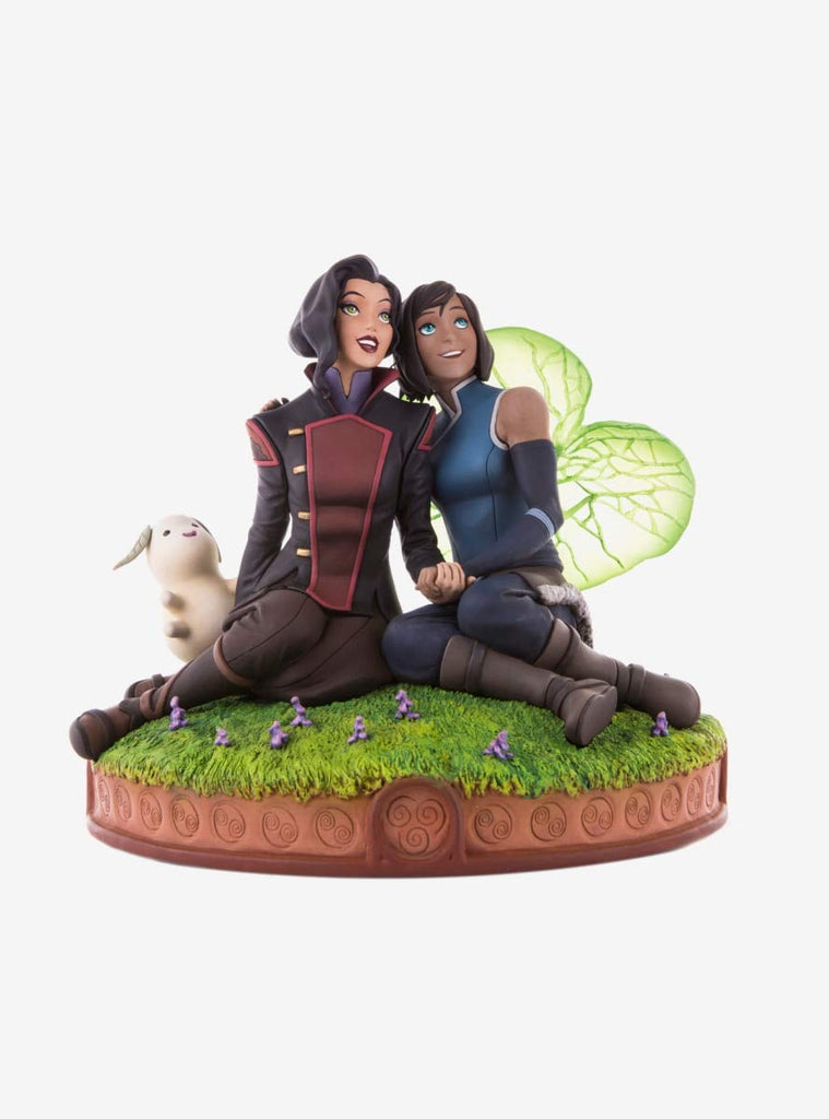 The Legend of Korra and Asami in the Spirit World Statue by Mondo