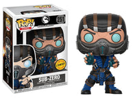 Mortal Kombat Sub-Zero CHASE VARIANT Pop! Vinyl Action Figure #251 by Funko