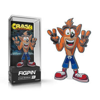 Crash Bandicoot Crash FiGPiN Enamel Pin by FiGPiN