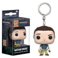 Uncharted 4 A Thief's End Nathan Drake Pop! Keychain Figure by Funko