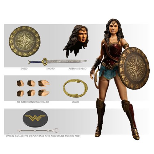 Wonder Woman Movie One:12 Collective Action Figure Statue by Mezco Toyz