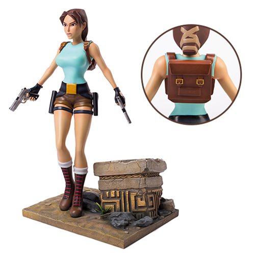 Lara Croft Classic Tomb Raider Statue by Gaming Heads by Gaming Heads